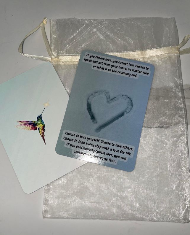 health and wellness cards, affirmation card deck